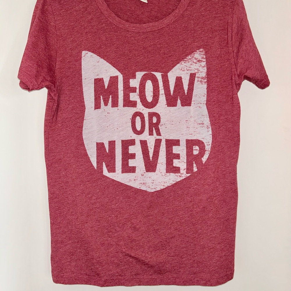 Meow or Never T-shirt